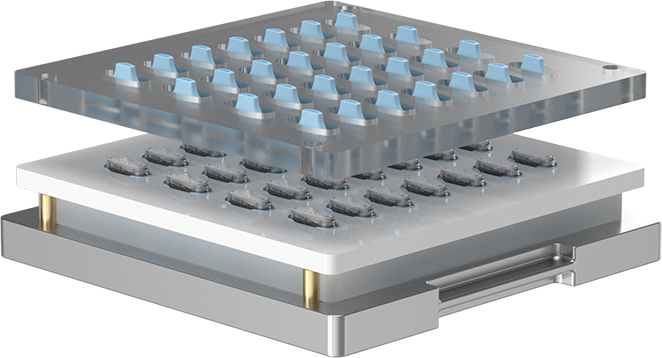 YT-025 automated filling and capping tooling